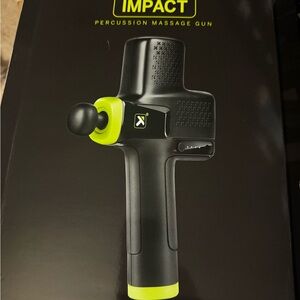 TriggerPoint Black and Green Massage Gun NIB